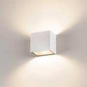 SLV Sitra Cube LED-ulkoseinävalaisin, valkoinen