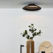 Foskal LED-kattovalaisin, musta, Ø 34,5 cm