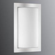 Ulkopuolinen seinävalaisin Luis, ruostumaton teräs, lasi, E27