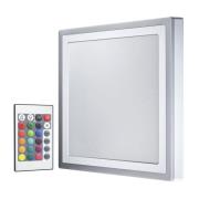 LEDVANCE LED Color+white square-kattovalaisin 40cm