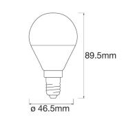 LEDVANCE SMART+ WiFi E14 5W pisara RGBW 3 kpl