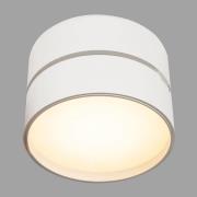 Maytoni LED-kattovalaisin Onda, Ø 12 cm, 3 000K, 19W, valkoinen