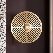 MARKET SET Waterlily seinälamppu messinki