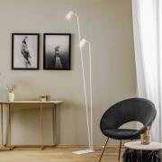 Lattiavalaisin Mono II, 2-lamppuinen, valkoinen