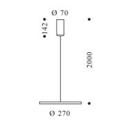 OLIGO Decent Max LED-riippuvalaisin alumiini