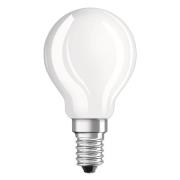 LED-golfpallolamppu E14 4,2 W 827 mattapintainen 2 kpl:n sarja