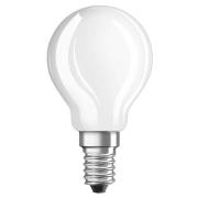 OSRAM-LED-golfpallolamppu E14 2,8W 827, himmennys