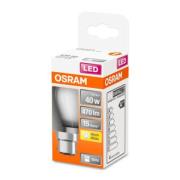 OSRAM LED-pisaralamppu B22d 4W 2700K mattapintainen