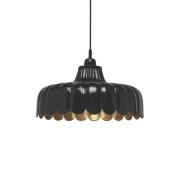 PR Home Wells-riippuvalaisin, musta/kulta, Ø 43 cm, metallia