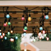 Sylvania Festoon String -valoketju, E27 RGB-LED