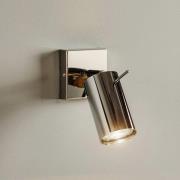 Seinäkohdevalaisin Round, kromi, 1-lamppuinen