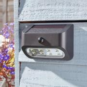LED-aurinkokäyttöinen seinävalaisin Sentinal, anturi, 2 kpl, IP44