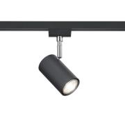 Kiskopilkku DUOline 782401, Ø 6 cm, musta, 2-vaiheinen, GU10