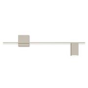 Vibia Structural 2610 LED-seinävalaisin, vaaleanharmaa