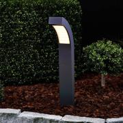 Lucande LED-jalustavalaisin Lennik, 60 cm, antrasiitti, metallia