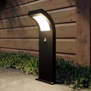 Arcchio Advik LED-pylväsvalaisin, 60 cm, antrasiitti, anturi, IP54