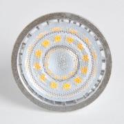 Lindby LED-heijastin, GU10, 5 W, kirkas, 3 000 K, 55°