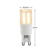 Arcchio LED tappikantainen valaisin, G9, 4,5 W, kirkas, 3000 K