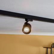 Arcchio kiskovalaisin Brinja, musta, Ø 7 cm, 3-vaiheinen