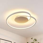 Lucande LED-kattovalaisin Enesa, 63 cm, CCT, kaukosäädin, himmennettäv...