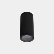 LEDS-C4 LED-kattovalaisin, musta, Ø 6 cm, alumiinia