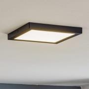 Paulmann Abia -LED-paneeli 30x30 cm, 2 700 K musta