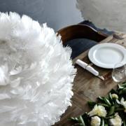 Design-riippuvalaisin Eos mini valkoisena