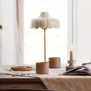 PR Home Wells -pöytälamppu beige/kulta