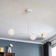 Riippuvalaisin Gama 3, 3-lamppuinen, valkoinen