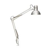 MAULstudy klipsivalaisin, hopeanvärinen, korkeus 44 cm, metallia