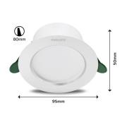 Philips Diamond Cut LED-spotti Ø9.5cm 360lm/2W 840