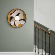 MARKET SET Sonia Laudet seinälamppu Ø 40 cm curry