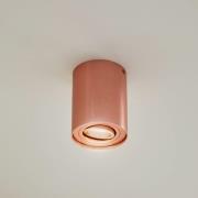 Arcchio kattovalaisin Jolina, pyöreä, kupari, 13 cm, metallia