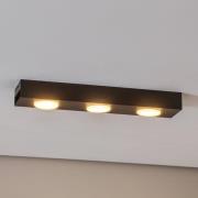 Alasvalo Ian, musta, 3-lamppuinen