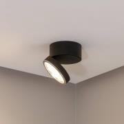 BEGA LED-kattokohdevalaisin 51312.5 musta metalli DALI kääntyvä