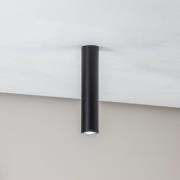Kattovalaisin Tube, lieriönmuotoinen, musta