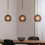 Dulce riippuvalaisin, savunharmaa/musta, lasi, 3-valo, 3 valoa