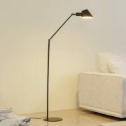 Lindby lattiavalaisin i, musta, metalli, korkeus 176.5cm