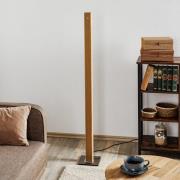 HerzBlut Leonora -LED-lattiavalo 122,5 cm, tammi