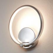 Renkaanmuotoinen Lasana LED-seinävalaisin