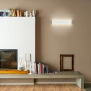 LED-seinävalaisin Box W2 bi-emission, W 61,9 cm, valkoinen, 2700 K