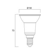 Sylvania LED-heijastin E14 4.5W PAR16 4000K 36° 345lm