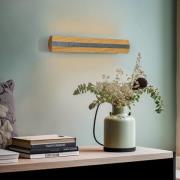 Quitani Elis LED-seinävalaisin, tammi/musta