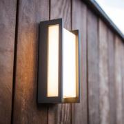 LED-ulkoseinälamppu Qubo, RGBW, älykäs ohjaus