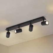 Lindby kattovalaisin Joffrey, 70 cm, musta, 4-valo, GU10