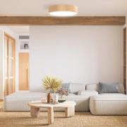 Kattovalaisin Cleo DR800, mäntypuuta, Ø 80 cm, 6-lamppuinen, E27