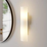 Lindby seinävalaisin Ophelia, korkeus 39 cm, valkoinen, lasi