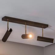 Axion kattovalaisin, 3-valo, titaanin värinen, pitkänomainen, teräs