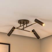 Axion kattovalaisin, 3-valo, titaaninvärinen, teräs