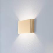 Seinävalaisin Haga, kultainen, metalli, 25 cm leveä, G9